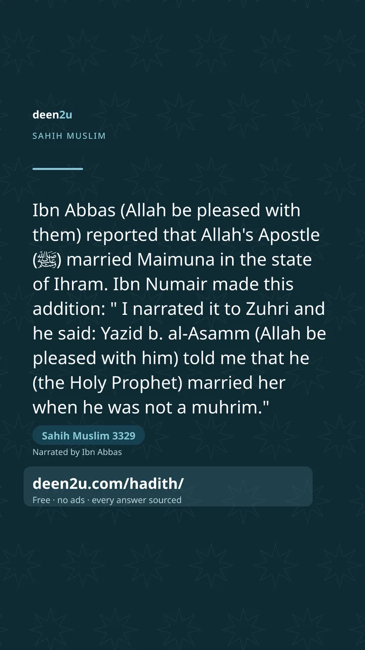 Sahih Muslim 3329