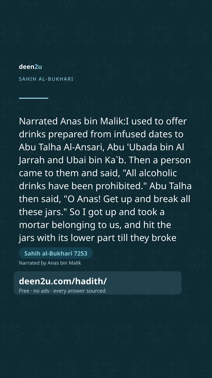 Sahih al-Bukhari 7253