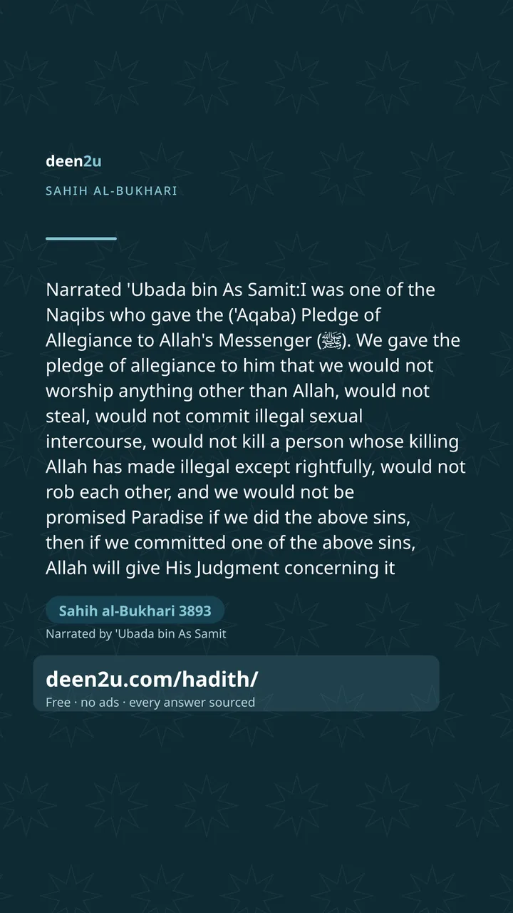 Sahih al-Bukhari 3893