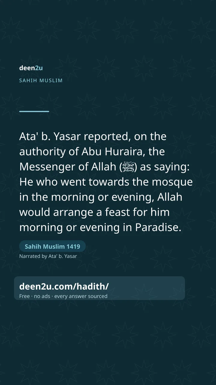 Sahih Muslim 1419