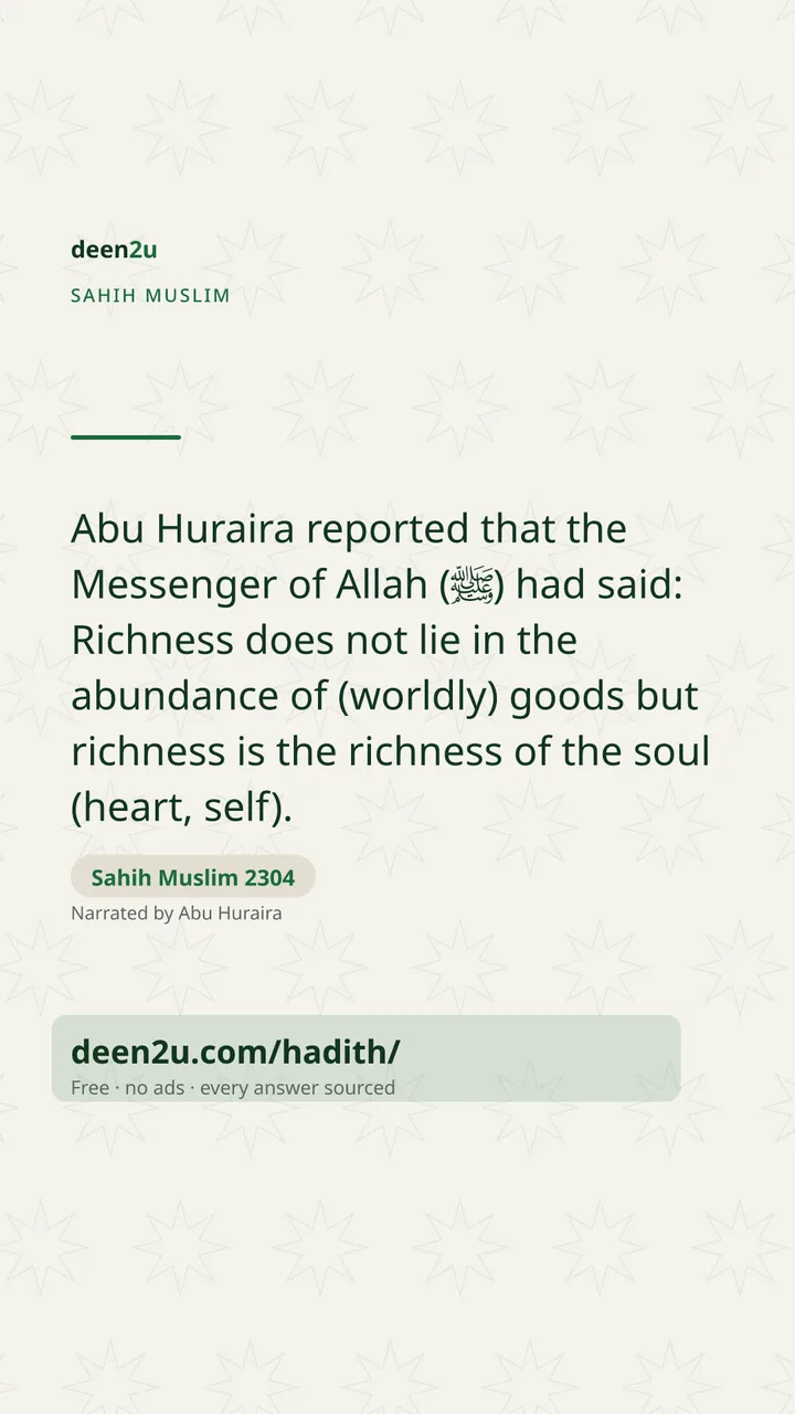 Sahih Muslim 2304