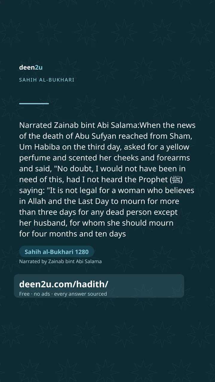 Sahih al-Bukhari 1280