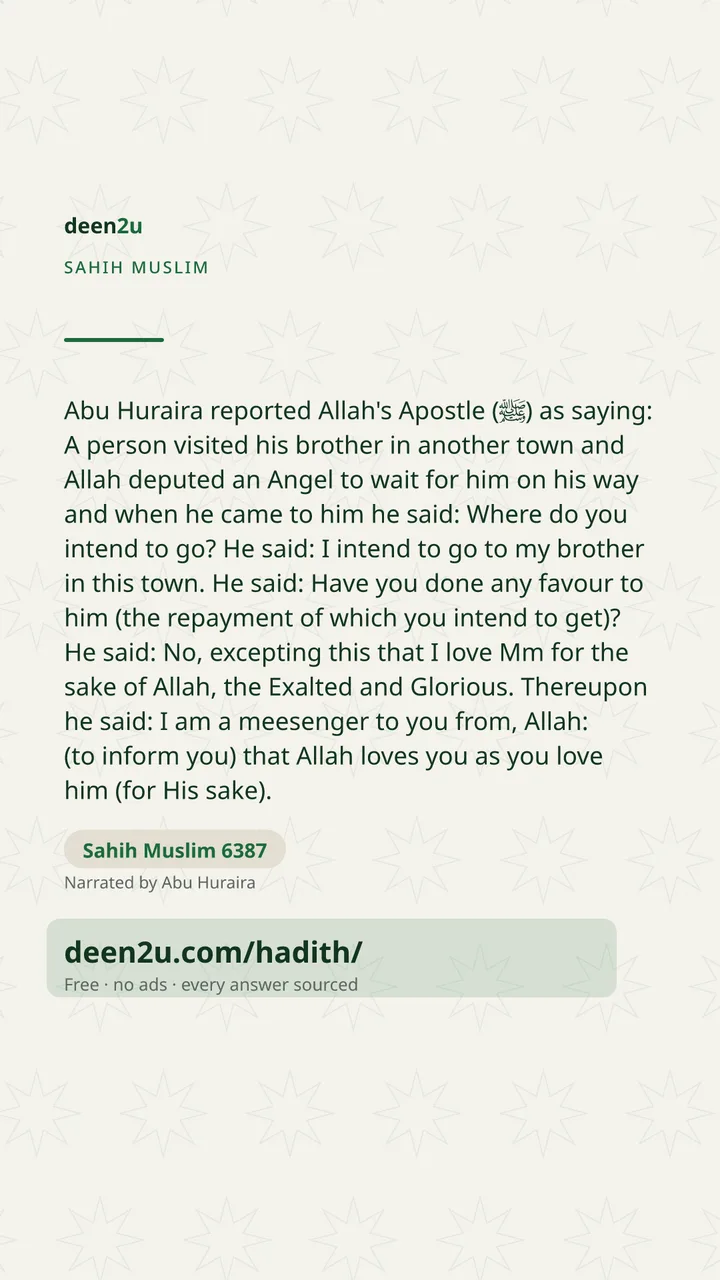 Sahih Muslim 6387