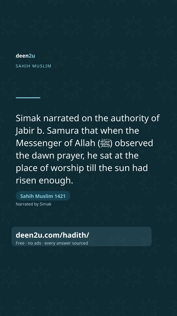 Sahih Muslim 1421