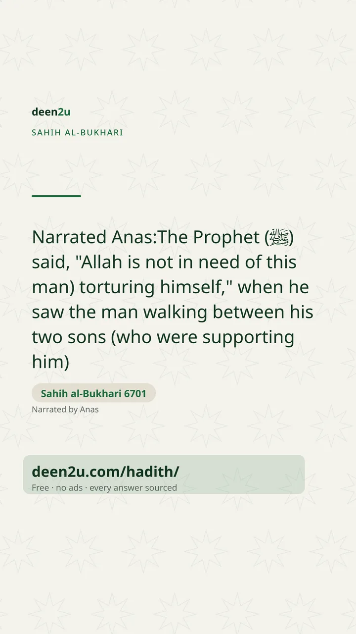 Sahih al-Bukhari 6701