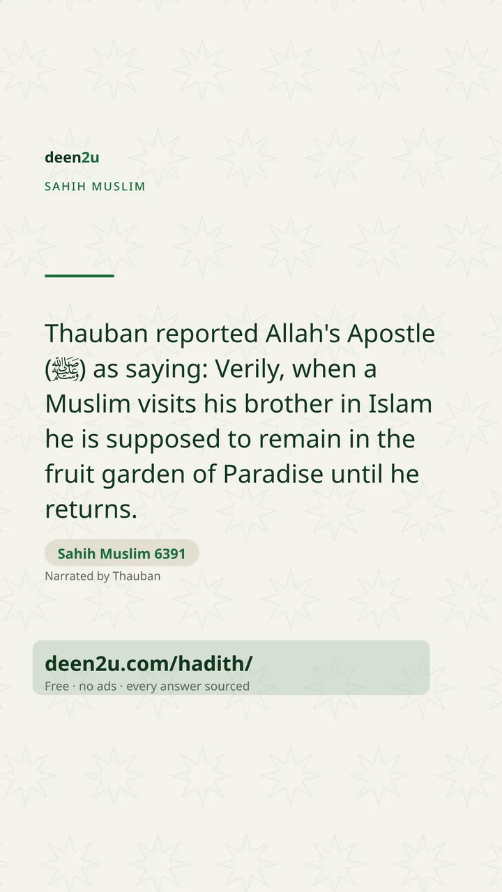 Sahih Muslim 6391