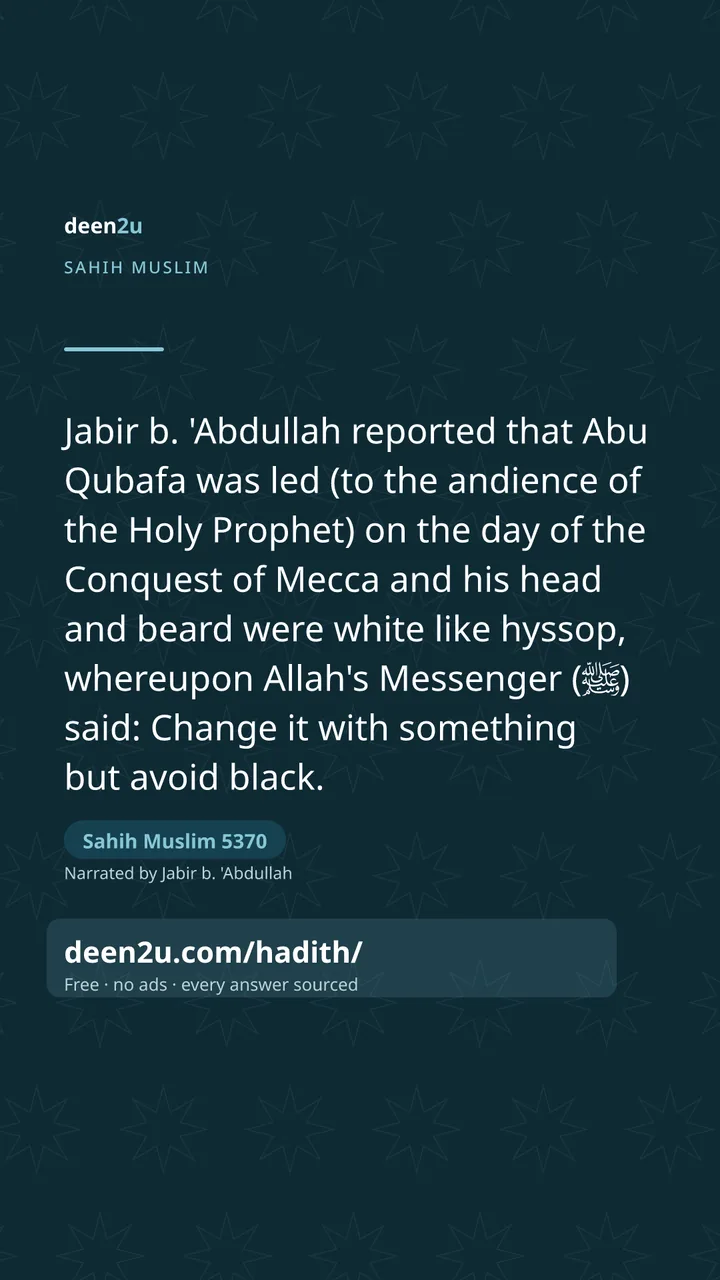 Sahih Muslim 5370