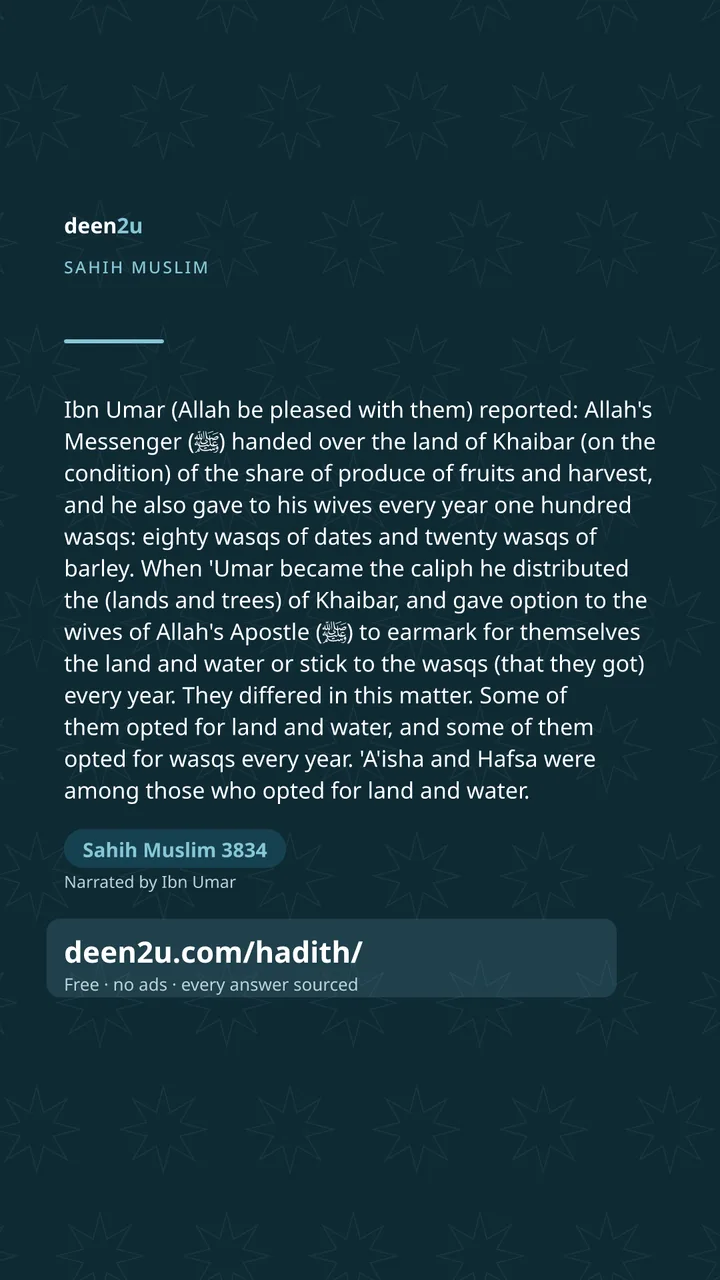 Sahih Muslim 3834