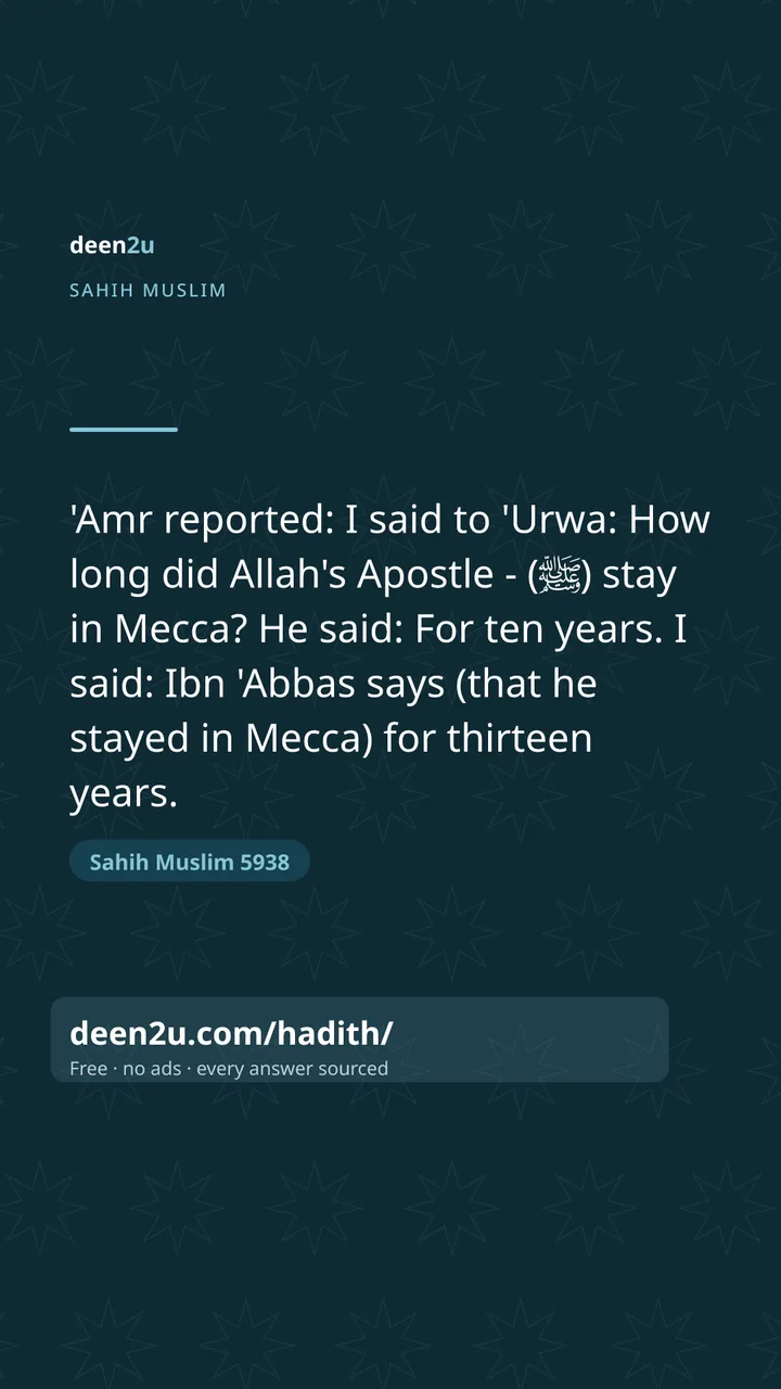 Sahih Muslim 5938