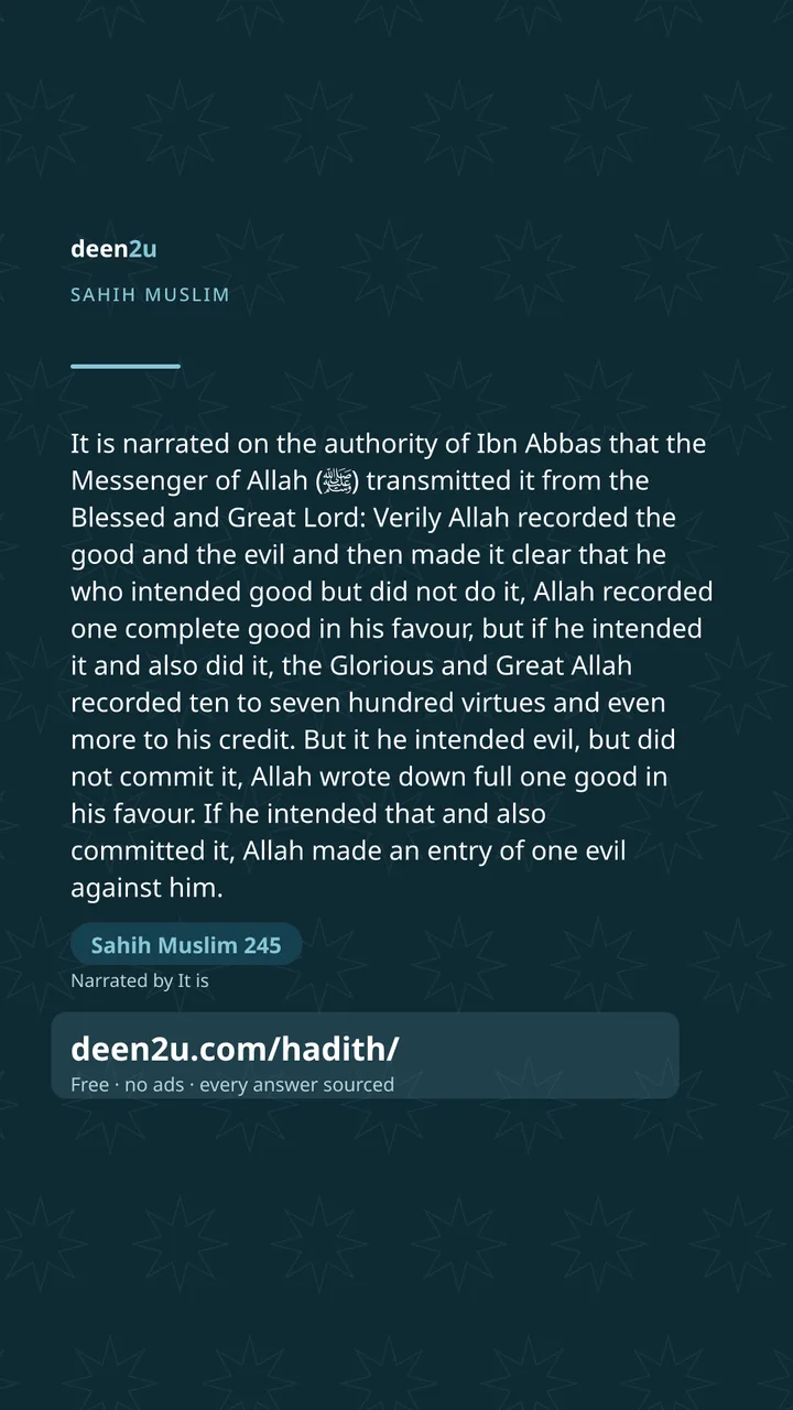 Sahih Muslim 245