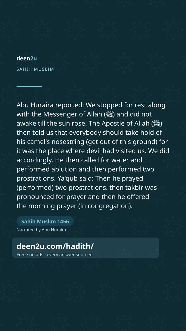 Sahih Muslim 1456