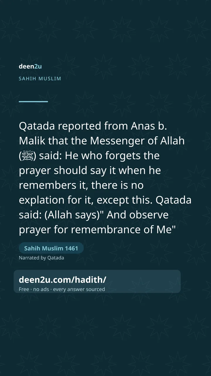 Sahih Muslim 1461