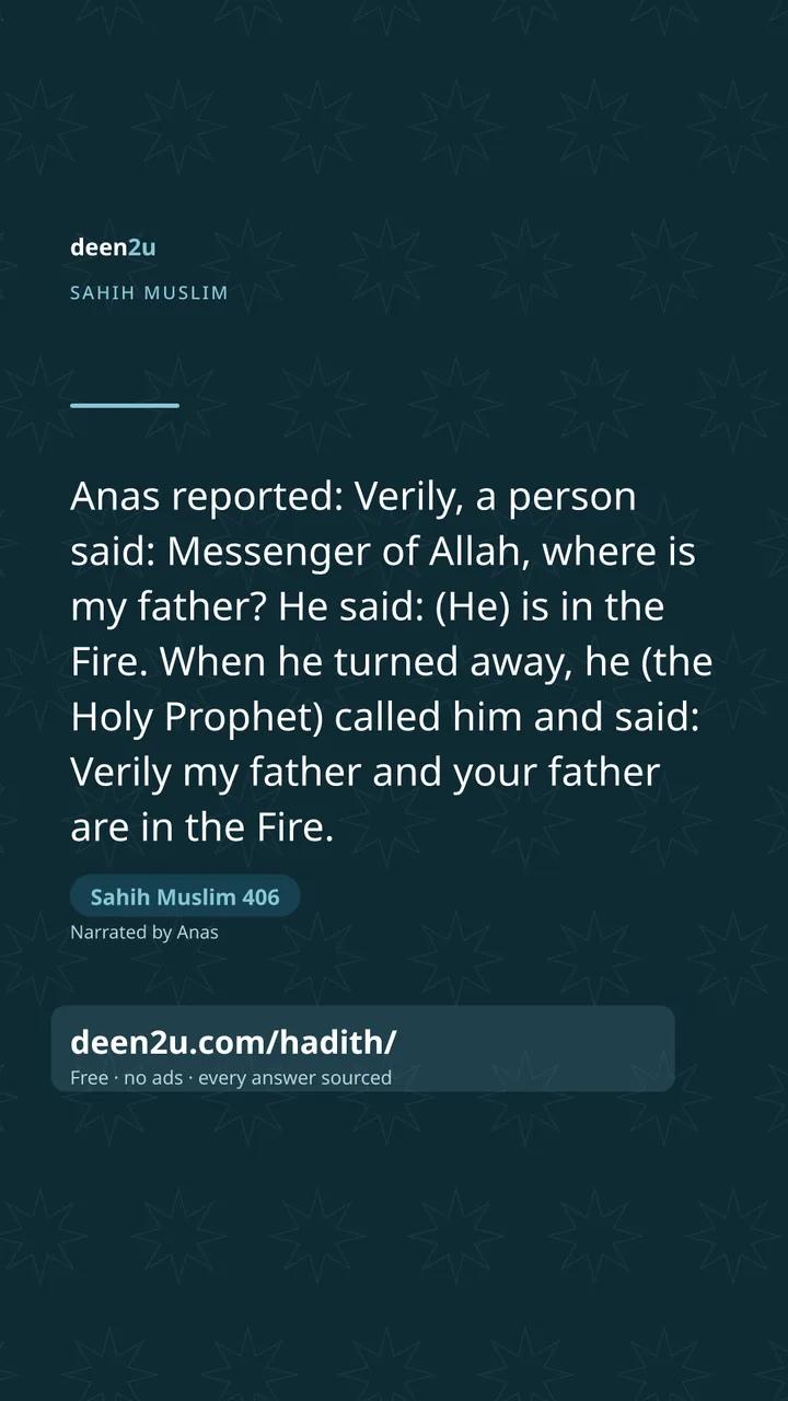 Sahih Muslim 406