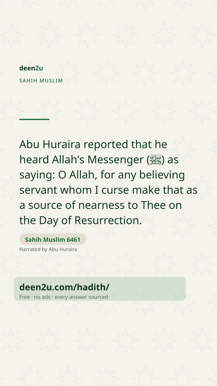 Sahih Muslim 6461