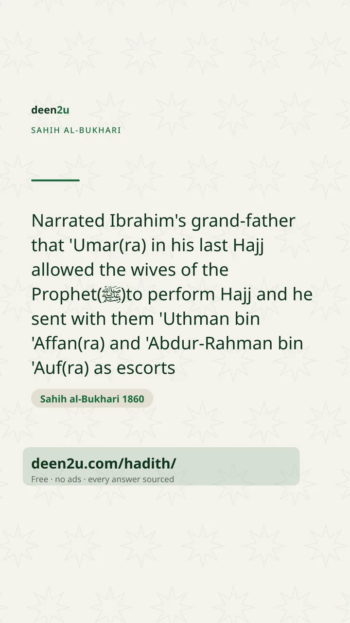 Sahih al-Bukhari 1860