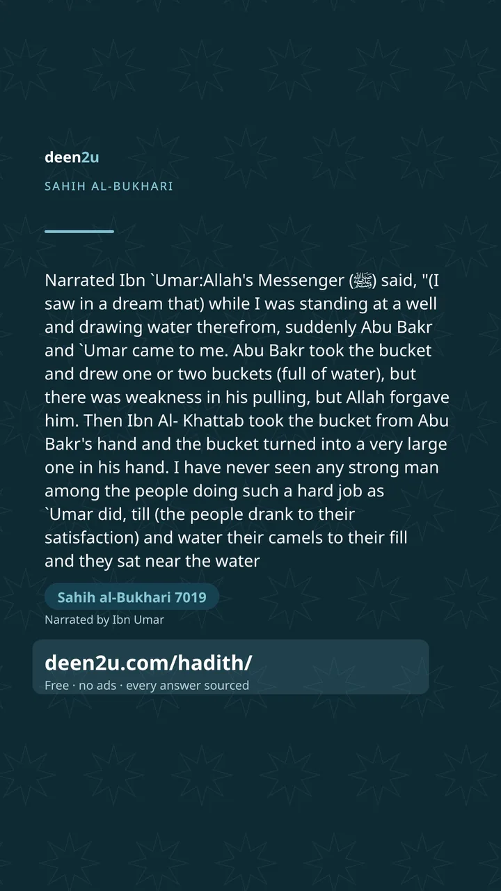 Sahih al-Bukhari 7019