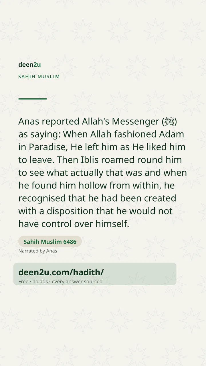 Sahih Muslim 6486