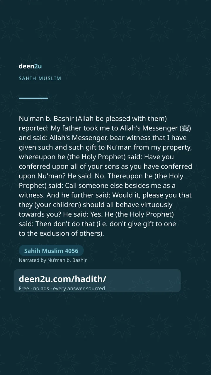 Sahih Muslim 4056