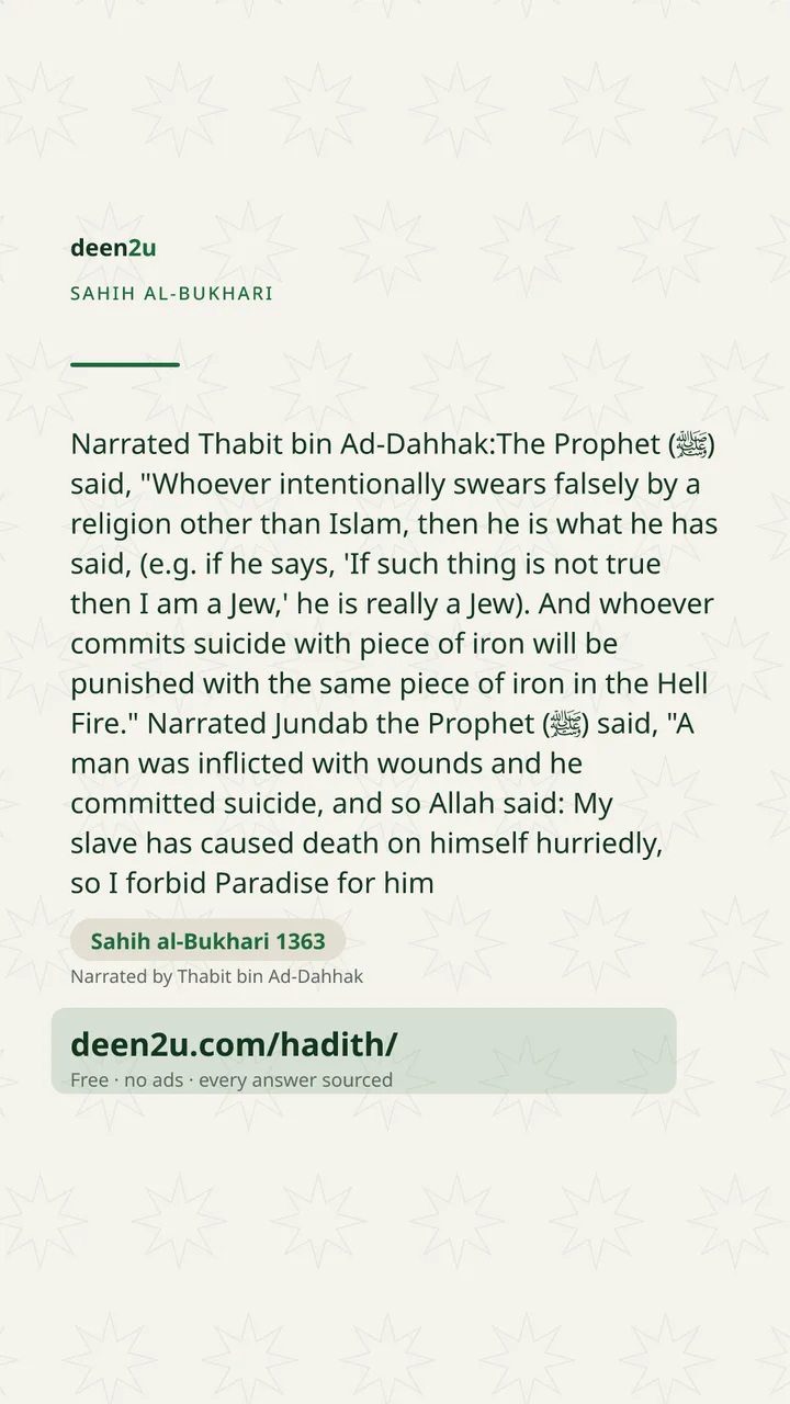 Sahih al-Bukhari 1363