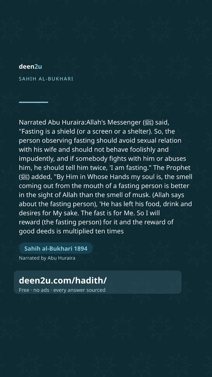 Sahih al-Bukhari 1894