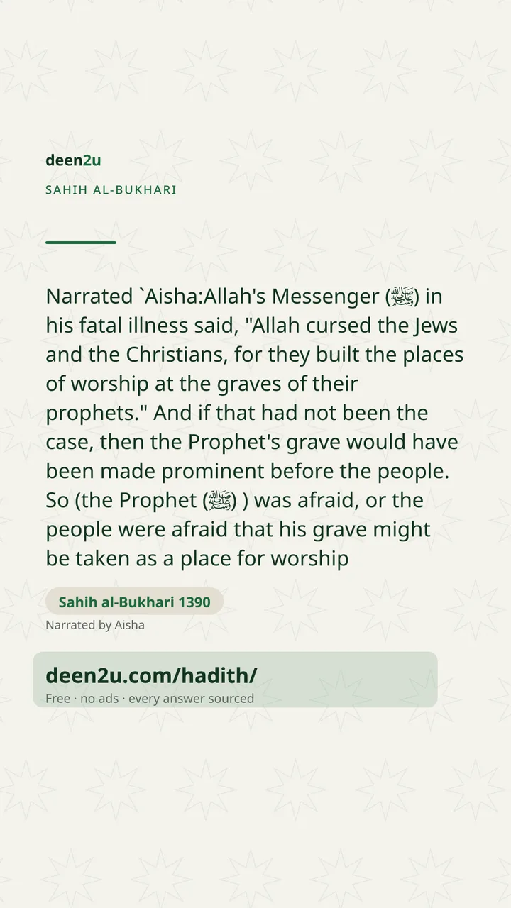 Sahih al-Bukhari 1390