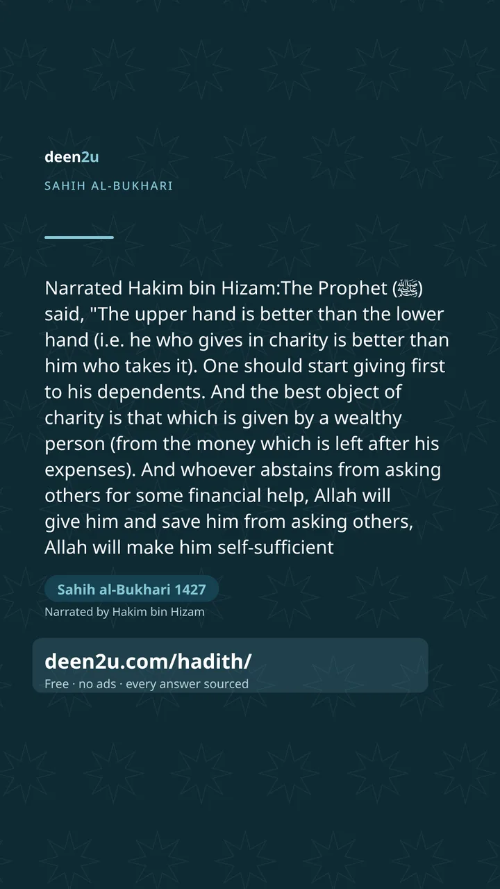 Sahih al-Bukhari 1427