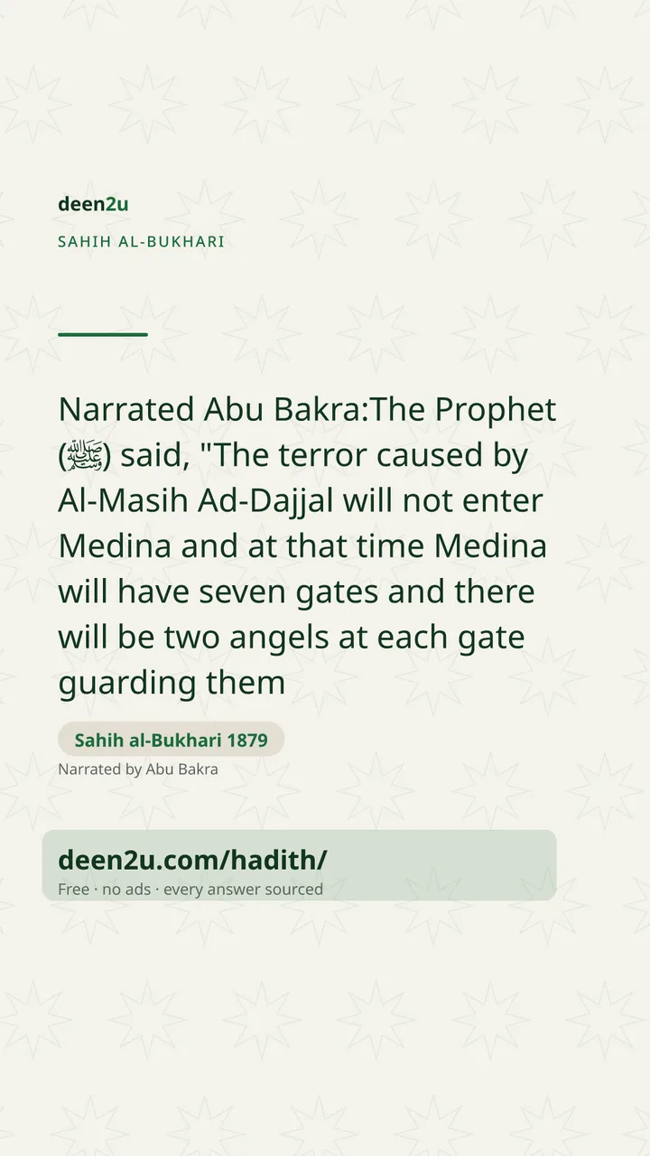 Sahih al-Bukhari 1879