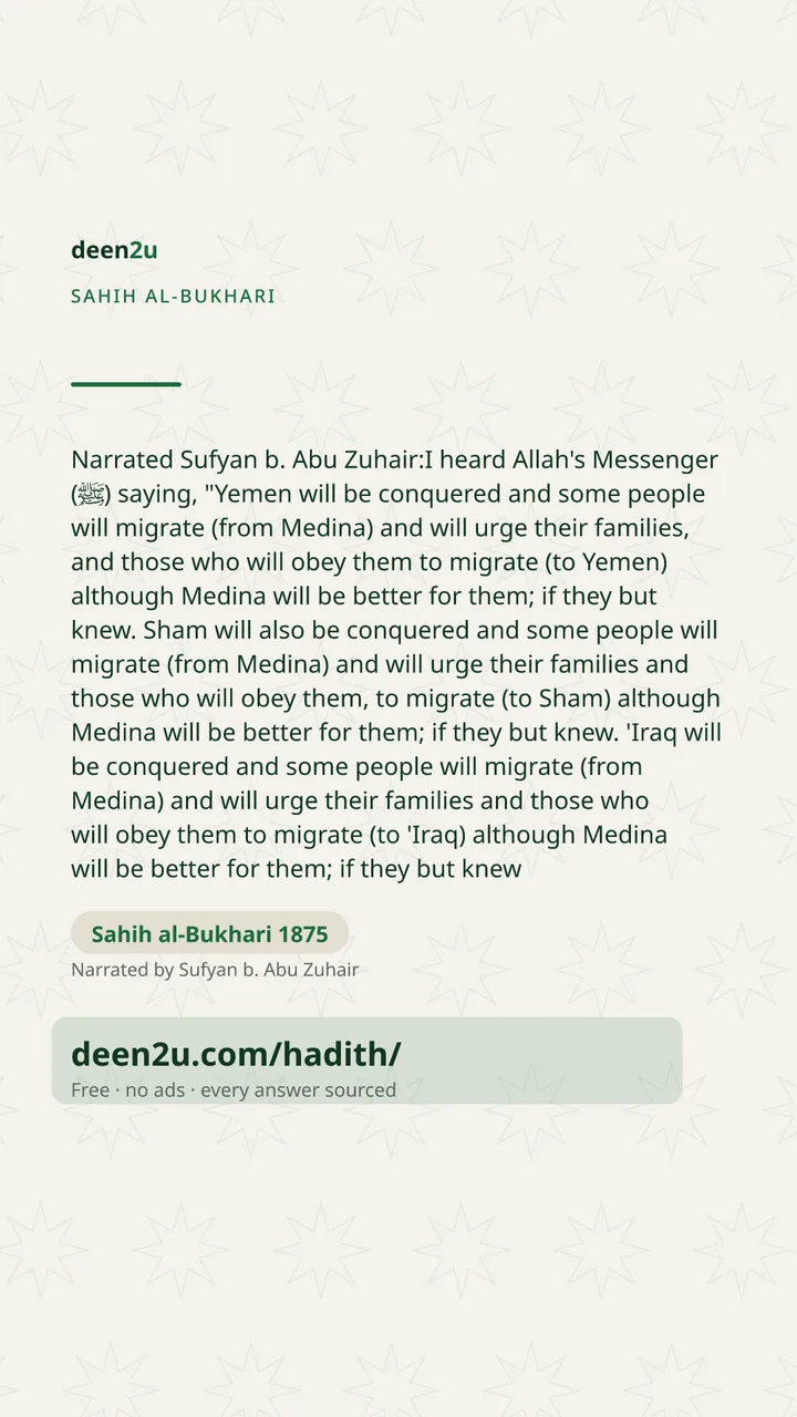 Sahih al-Bukhari 1875