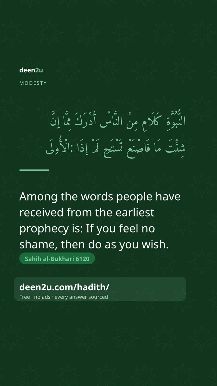Poster: Among the words people have received from the earliest prophe…