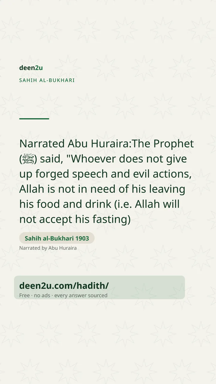 Sahih al-Bukhari 1903