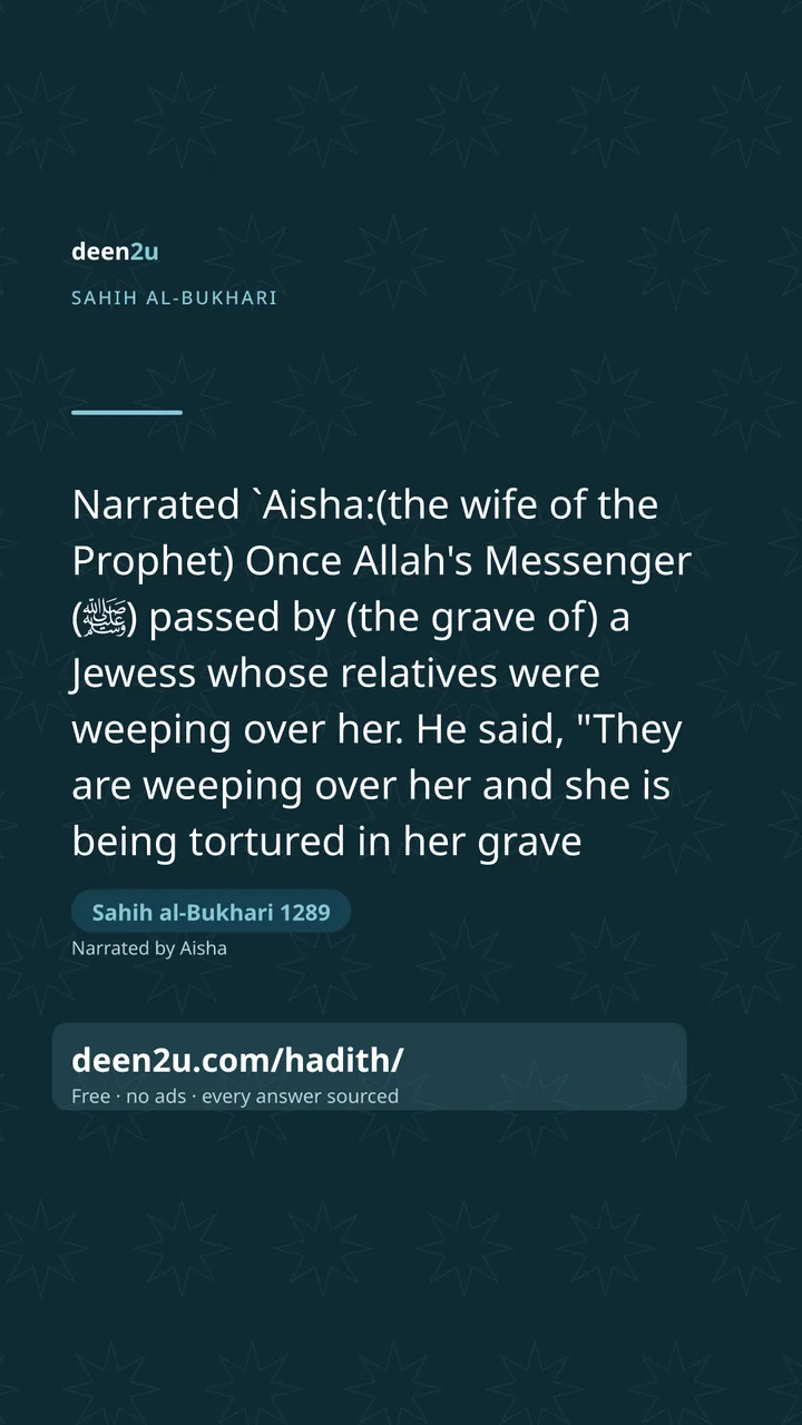 Sahih al-Bukhari 1289