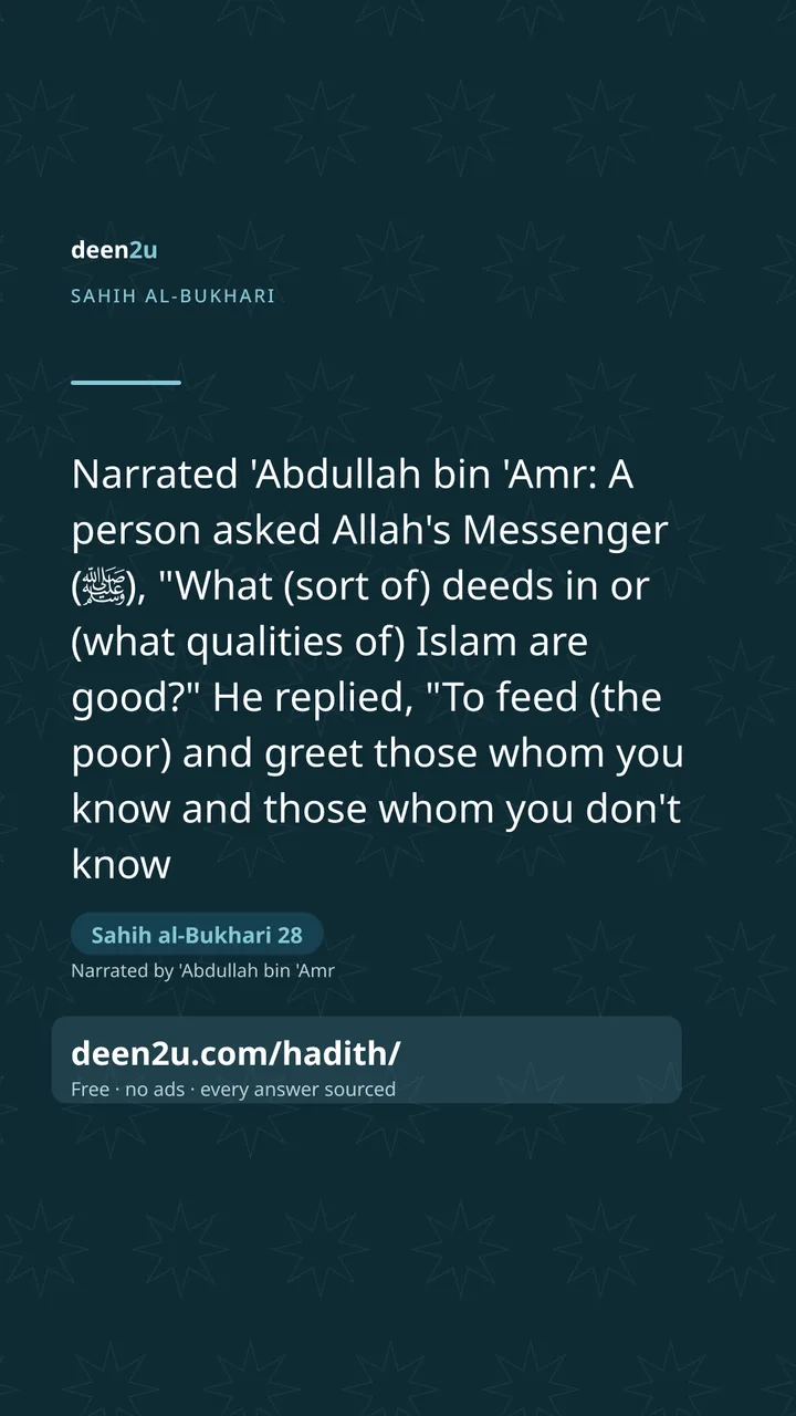 Sahih al-Bukhari 28