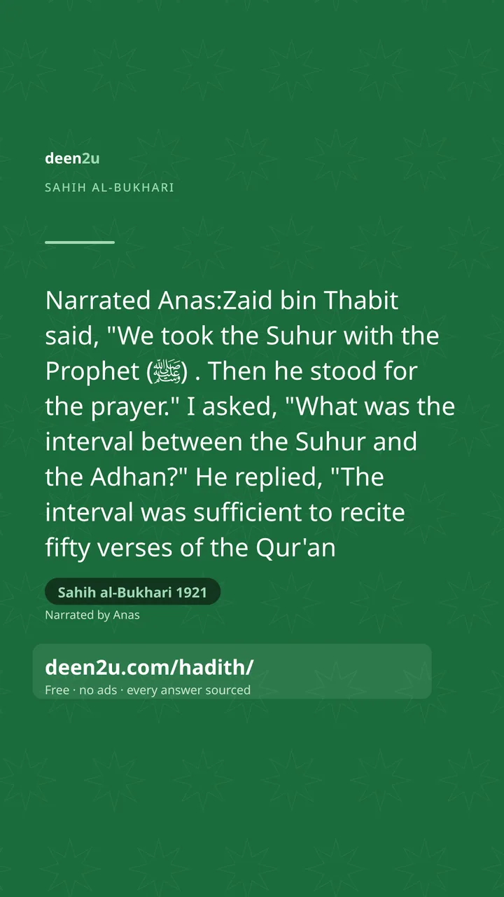 Sahih al-Bukhari 1921