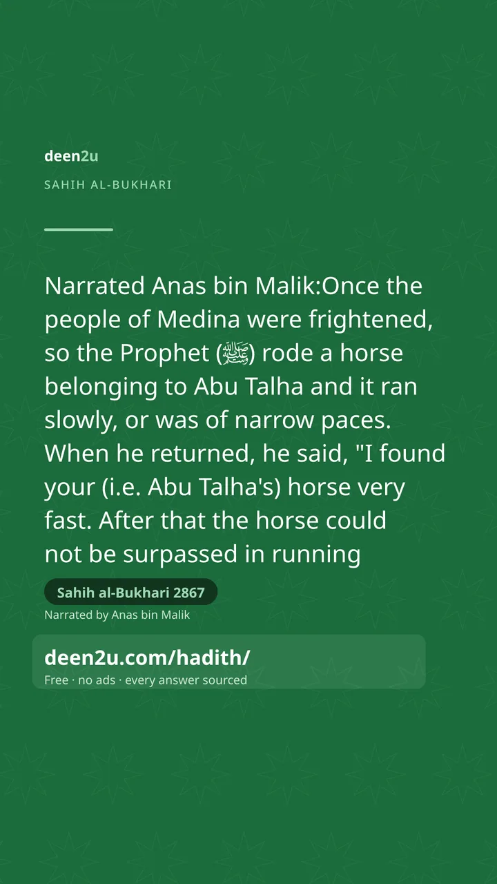 Sahih al-Bukhari 2867