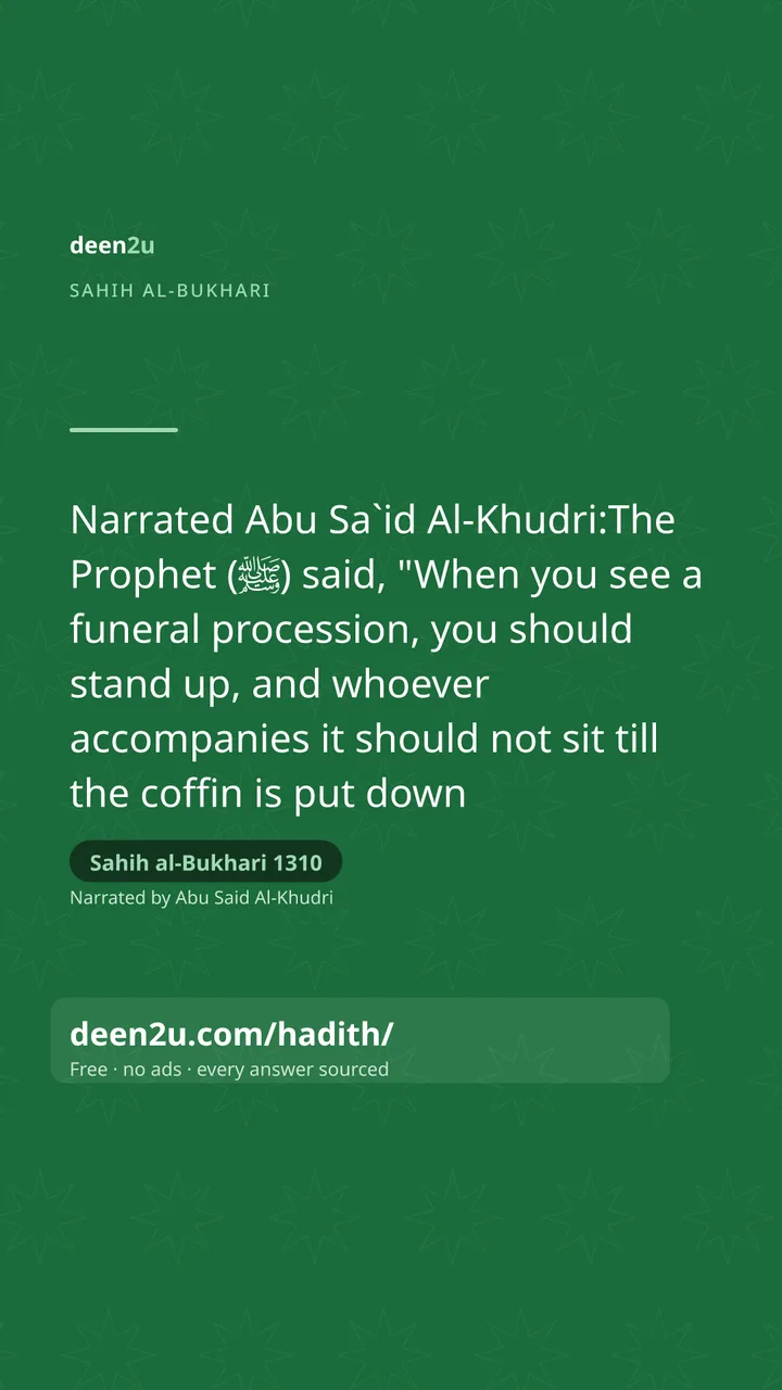 Sahih al-Bukhari 1310