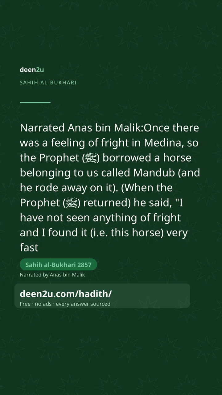 Sahih al-Bukhari 2857