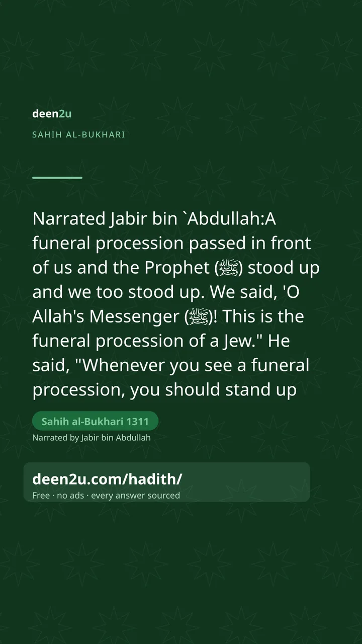 Sahih al-Bukhari 1311
