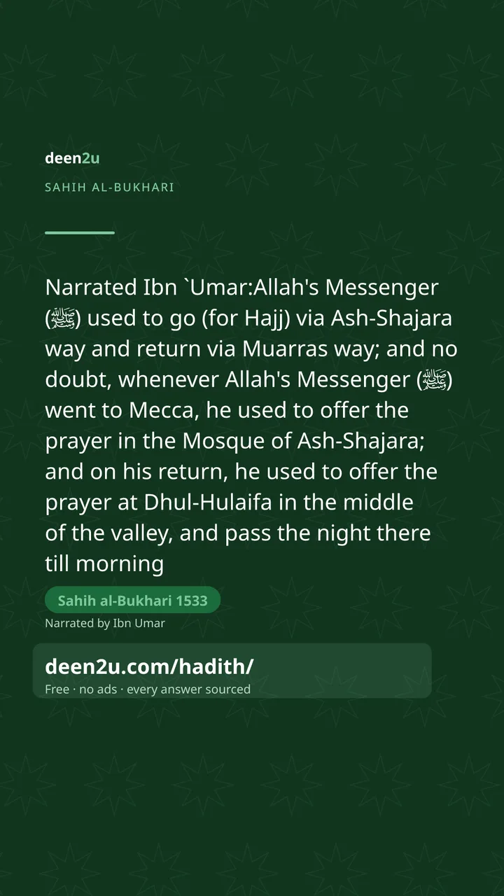 Sahih al-Bukhari 1533