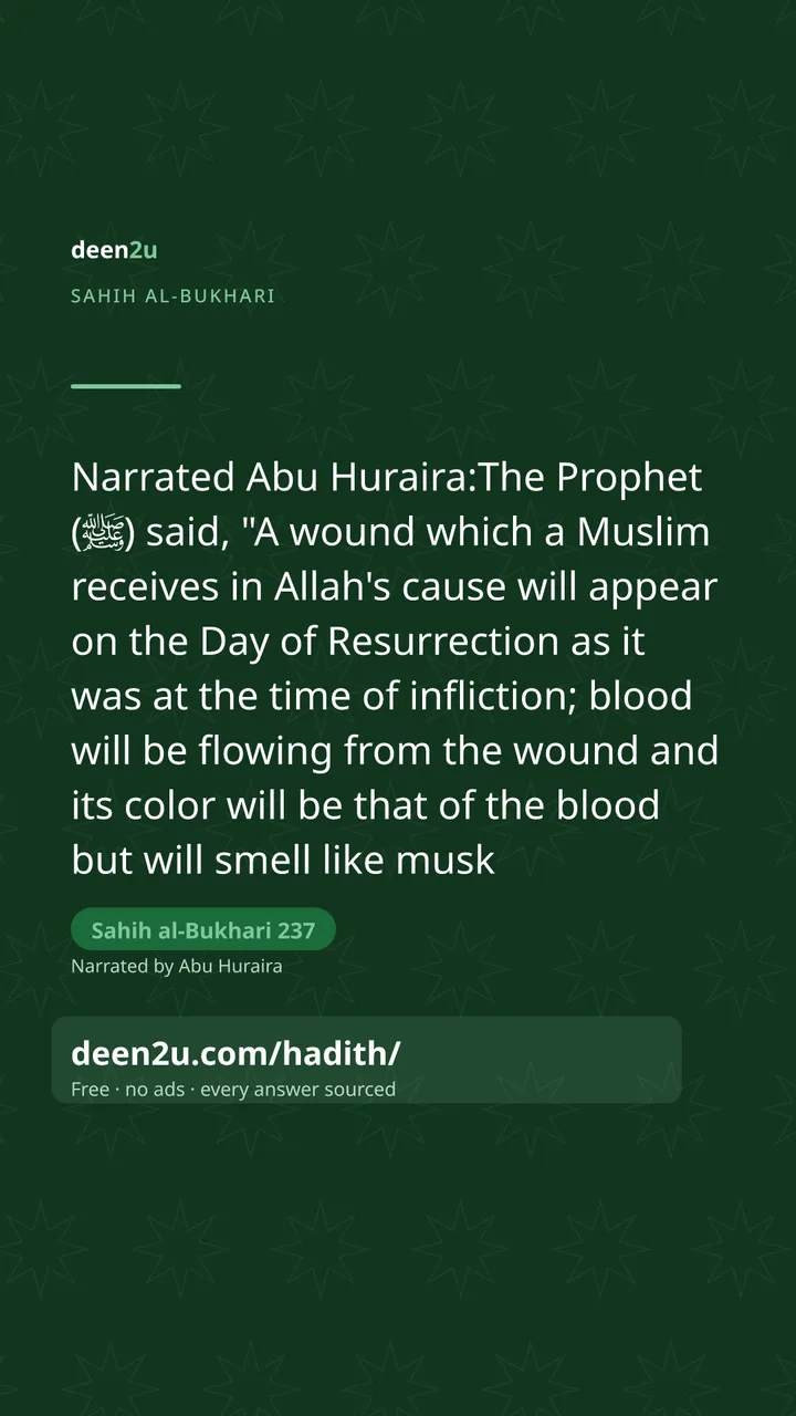 Sahih al-Bukhari 237