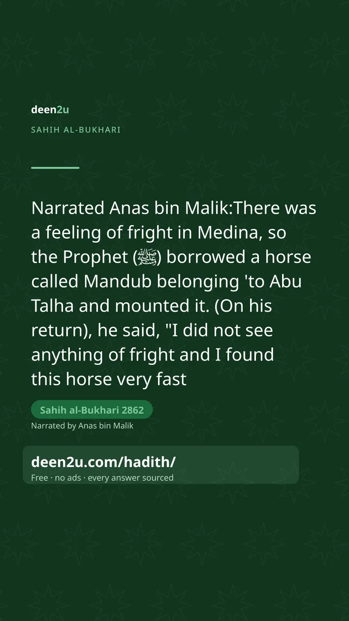 Sahih al-Bukhari 2862