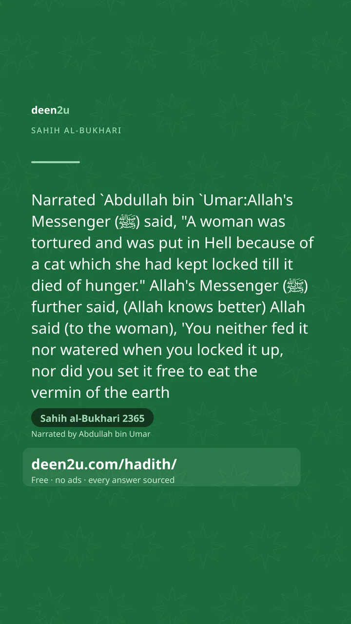 Sahih al-Bukhari 2365