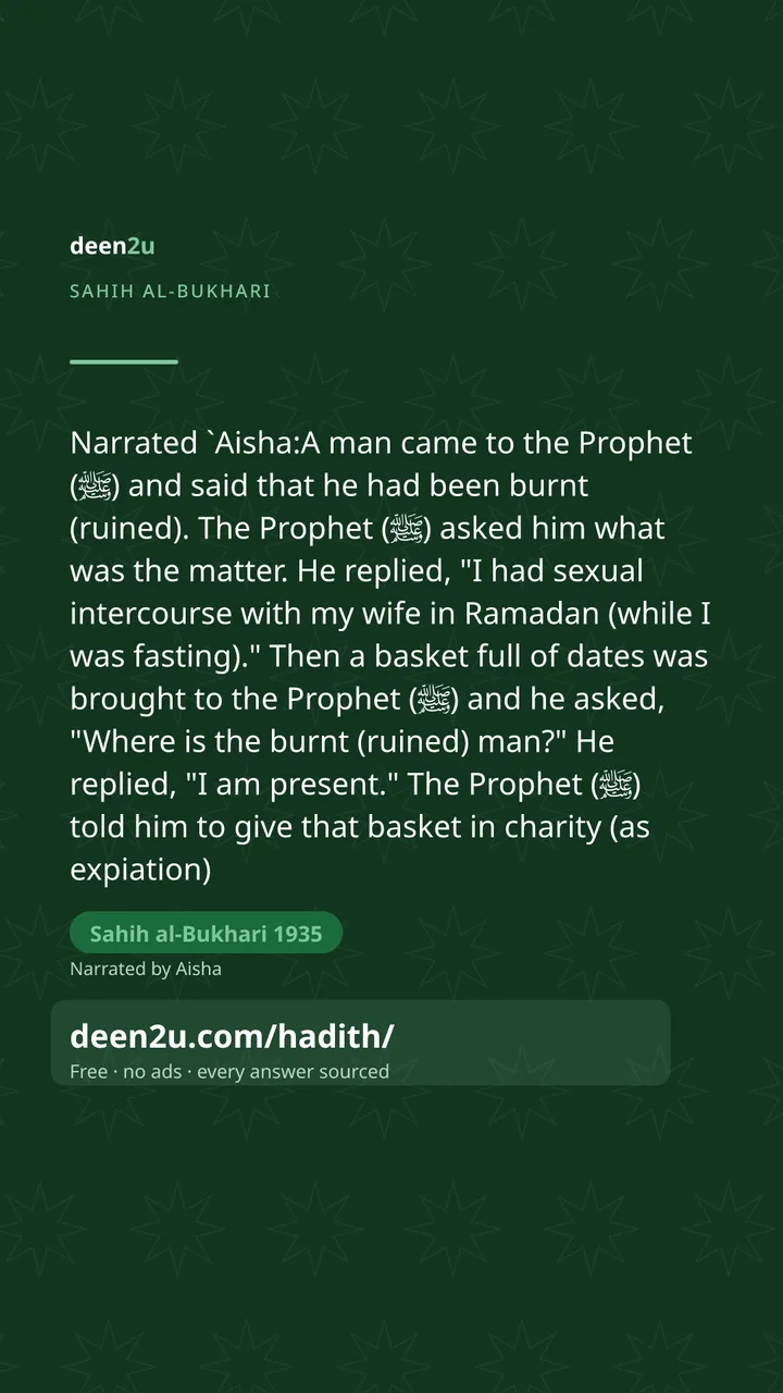 Sahih al-Bukhari 1935