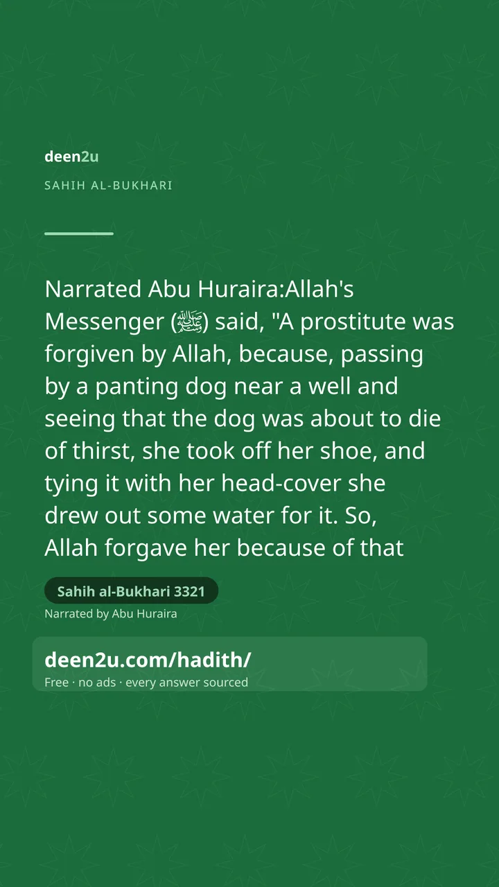 Sahih al-Bukhari 3321