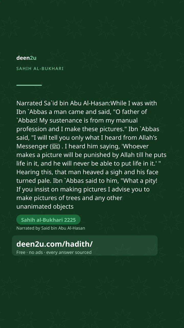 Sahih al-Bukhari 2225